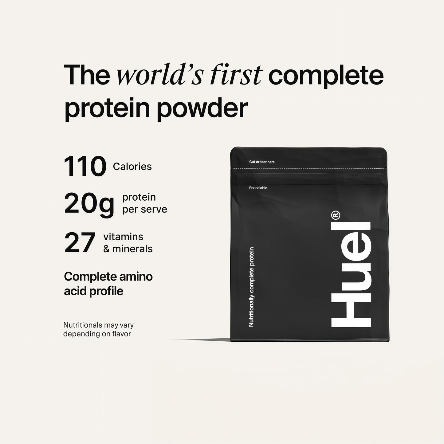 Huel Complete Protein Powder 26 servings